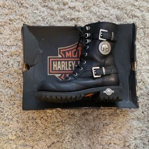 Harley-Davidson boots.